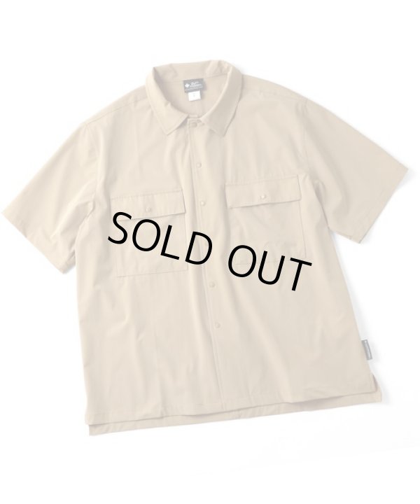 画像1: GYMMASTER/COMFY NYLON SHIRT  BEIGE