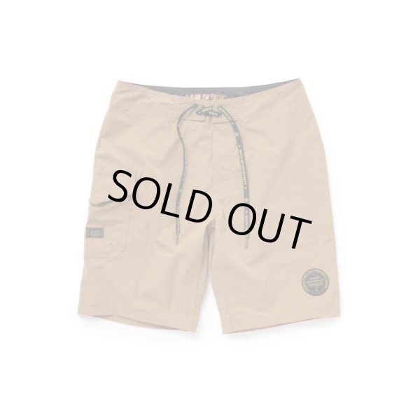 画像1: RATS/LOGO SURF SHORTS  BROWN