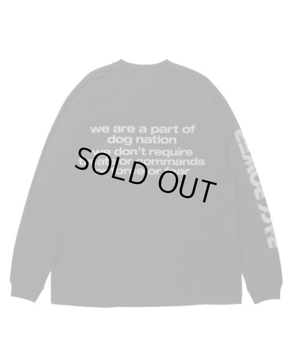 画像2: ROTTWEILER/DOG LOGO LS T  BLACK