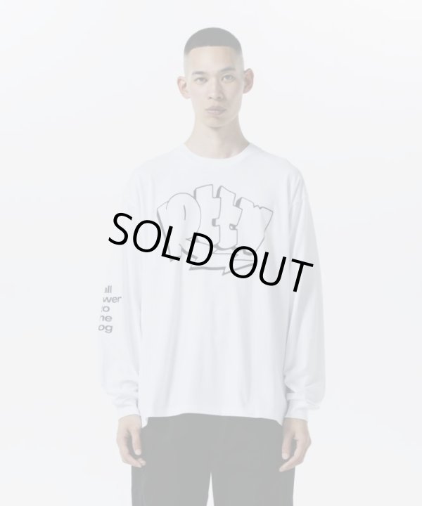 画像3: ROTTWEILER/GRAFFITI  LOGO LS T  WHITE