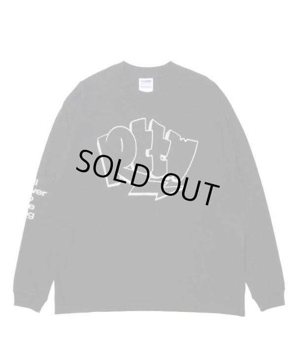画像1: ROTTWEILER/GRAFFITI  LOGO LS T  BLACK