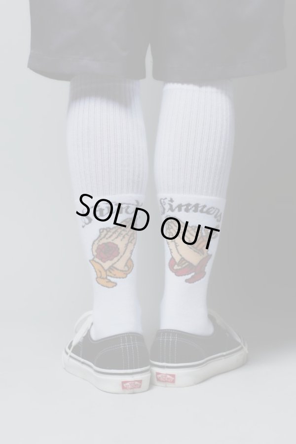 画像2: SOFTMACHINE/PRAY HAND SOX  WHITE