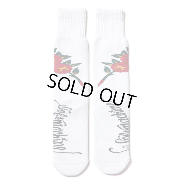画像1: SOFTMACHINE/ROSE SOX  WHITE