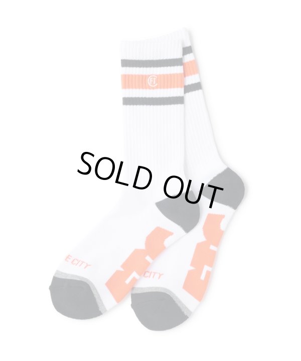 画像1: FTC/FTC TEAM SOCKS  WHITE