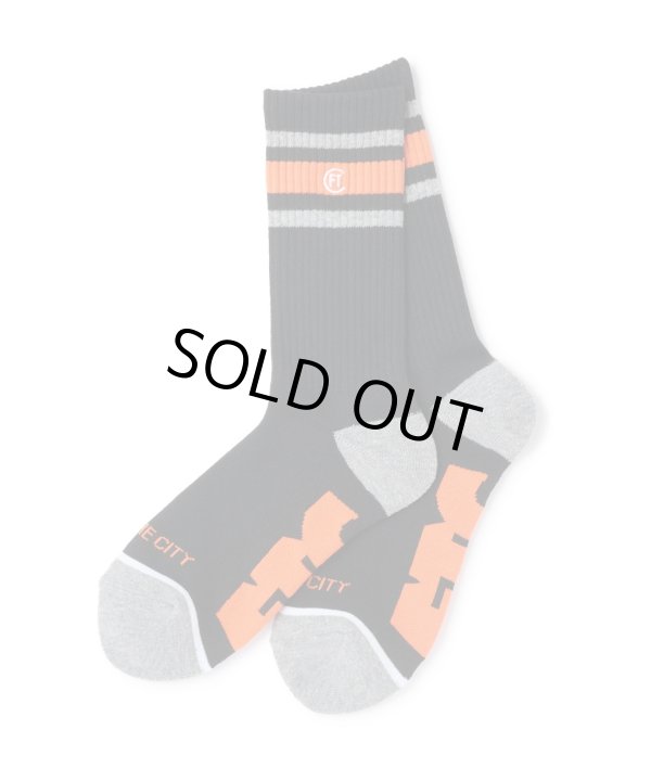 画像1: FTC/FTC TEAM SOCKS  BLACK