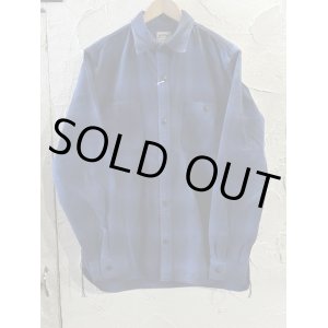 画像: HOUSTON/OMBRE CHECK VIYELLA SHIRT  BLUE