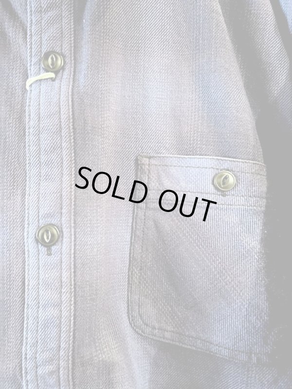 画像3: HOUSTON/OMBRE CHECK VIYELLA SHIRT  BLUE