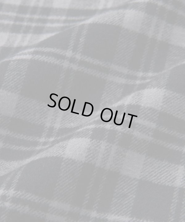 画像4: FTC/HEAVY PLAID NELL SHIRT  BLACK