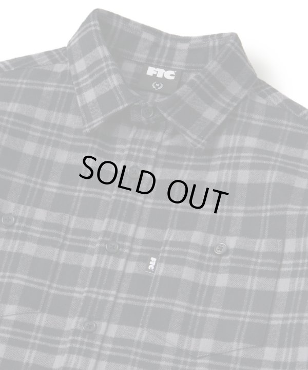 画像2: FTC/HEAVY PLAID NELL SHIRT  BLACK