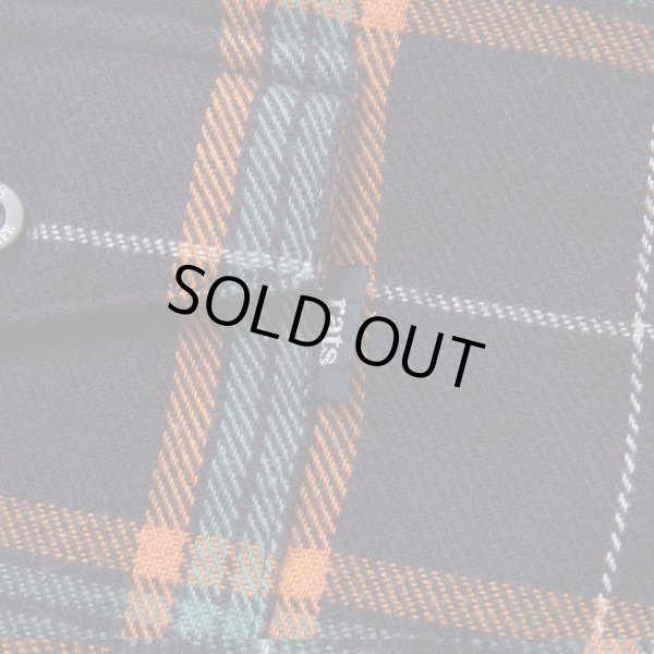 画像4: RATS/COTTON FLANNEL NAVY CHECK SHIRT  NAVY