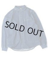 画像: GYMMASTER/STRETCH DENIM SHIRTS JKT  D.BLUE