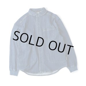 画像: GYMMASTER/STRETCH DENIM SHIRTS JKT  D.BLUE
