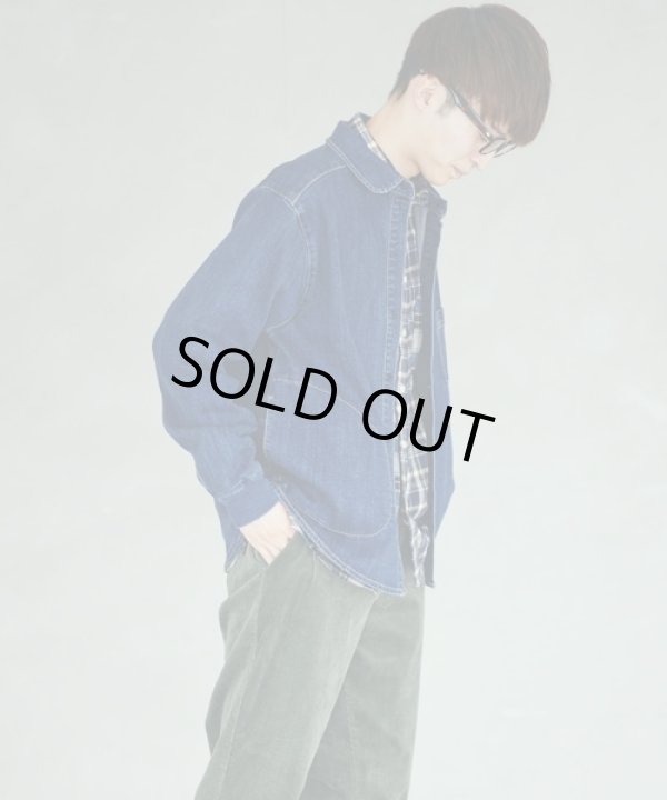 画像4: GYMMASTER/STRETCH DENIM SHIRTS JKT  D.BLUE