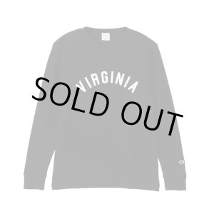 画像: CHAMPION/LONG SLEEVE T WAFFLE  BLACK