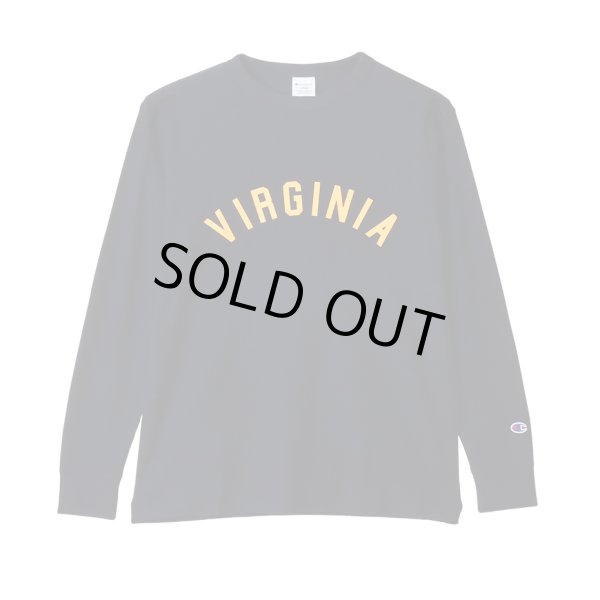 画像1: CHAMPION/LONG SLEEVE T WAFFLE  NAVY