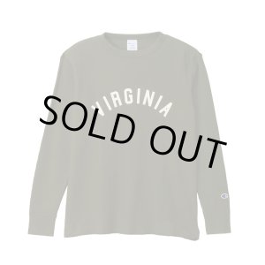 画像: CHAMPION/LONG SLEEVE T WAFFLE  OLIVE