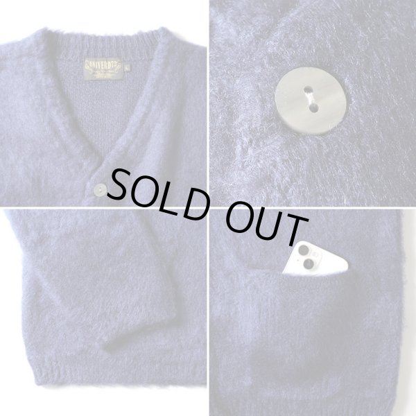 画像4: (店頭在庫分) UNIVERD 72/MOHAIR TOUCH CARDIGAN  NAVY