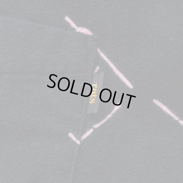 画像4: RATS/ATOMIC PRINT FLANNEL B.D SHIRT  BLACK