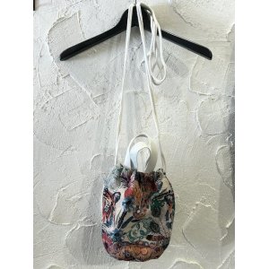画像: REVO/GOBELIN WEAVING 2WAY BAG TIGER BLACK