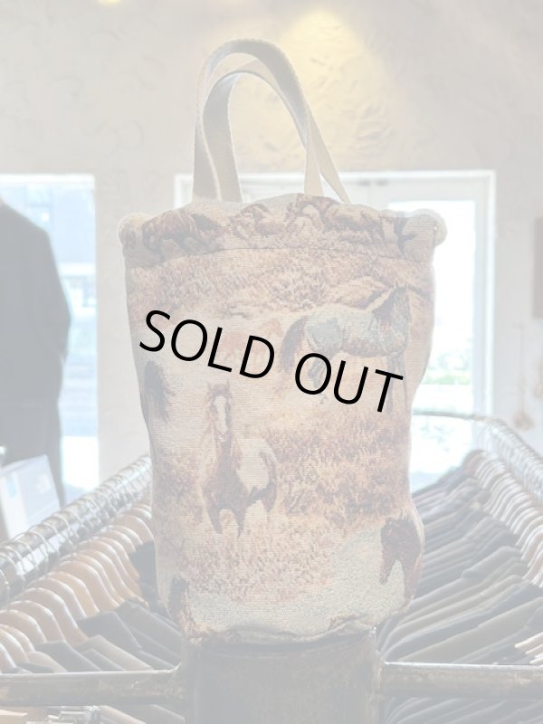 画像4: REVO/GOBELIN WEAVING 2WAY BAG HORSE  WHITE