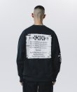 画像2: (再アップ)  ROTTWEILER/GRAFFITI SWEATER  CHARCOAL
