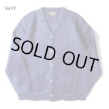 画像: (店頭在庫分) UNIVERD 72/MOHAIR TOUCH CARDIGAN  NAVY