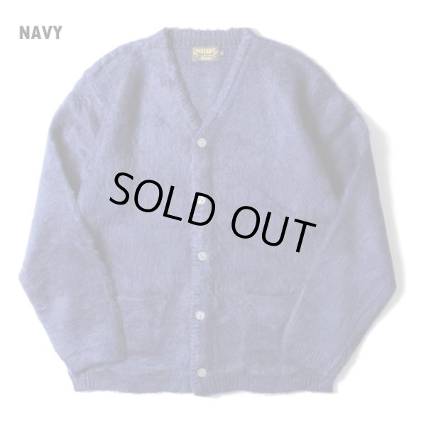 画像1: (店頭在庫分) UNIVERD 72/MOHAIR TOUCH CARDIGAN  NAVY