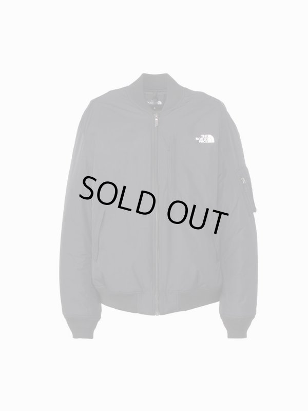 画像1: THE NORTH FACE/INSULATION BOMBER JACKET  BLACK