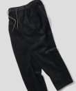 画像1: (再入荷) GYMMASTER/STRETCH CORDUROY TUCK PANT  BLACK