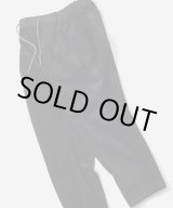 画像: (再入荷) GYMMASTER/STRETCH CORDUROY TUCK PANT  BLACK