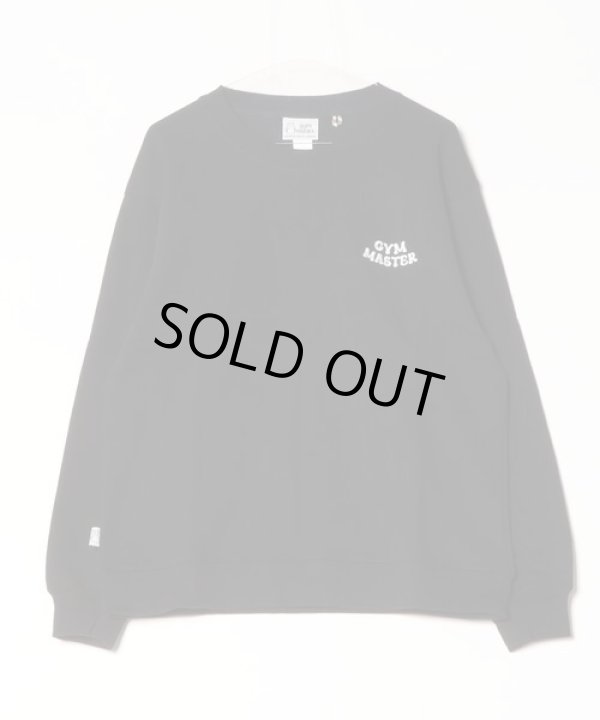 画像2: GYMMASTER/STUCK ON YOU EMBROIDERY SWEAT  BLACK