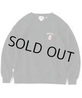 画像: GYMMASTER/WELL DONE EMBROIDERY SWEAT  BLACK
