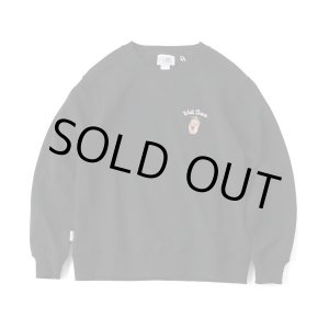 画像: GYMMASTER/WELL DONE EMBROIDERY SWEAT  BLACK