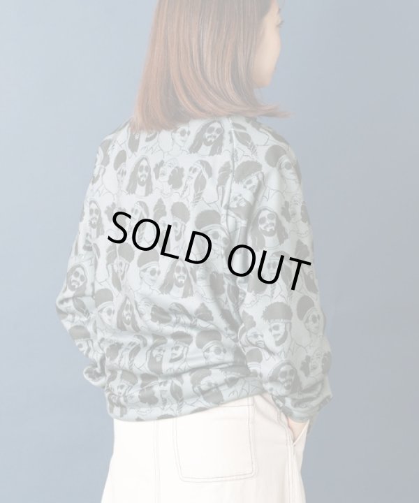 画像3: GYMMASTER/KNIT FLEECE HAPPY PAINT STAND JKT HIPPY