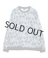 画像: GYMMASTER/KNIT FLEECE HAPPY PAINT CREW NECK  HIPPY