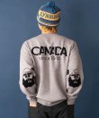 画像4: (再入荷)(店頭在庫分) GYMMASTER/JACQUARD KNIT ELBOW MAN  BLACK