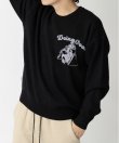 画像2: (再入荷)(店頭在庫分) GYMMASTER/JACQUARD KNIT DOING GOOD  BLACK