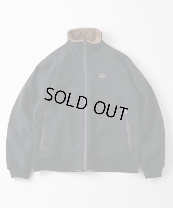 画像2: (再アップ)(再入荷) GYMMASTER/REVERSIBLE TASLONxBOA STAND JACKET  BLACKxMOCA