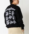 画像4: (再入荷)(店頭在庫分) GYMMASTER/JACQUARD KNIT DOING GOOD  BLACK