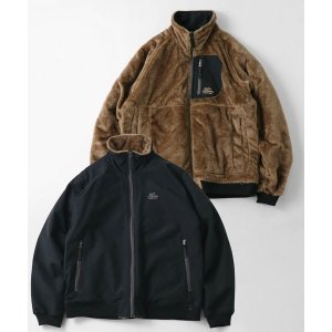 画像: (再アップ)(再入荷) GYMMASTER/REVERSIBLE TASLONxBOA STAND JACKET  BLACKxMOCA