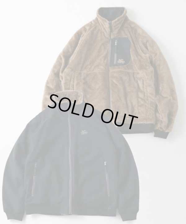 画像1: (再アップ)(再入荷) GYMMASTER/REVERSIBLE TASLONxBOA STAND JACKET  BLACKxMOCA