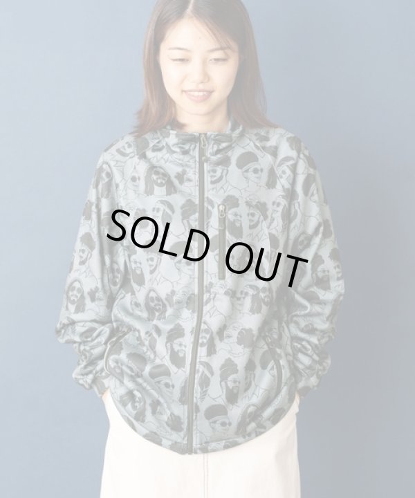 画像2: GYMMASTER/KNIT FLEECE HAPPY PAINT STAND JKT HIPPY