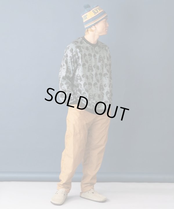 画像4: GYMMASTER/KNIT FLEECE HAPPY PAINT CREW NECK  HIPPY