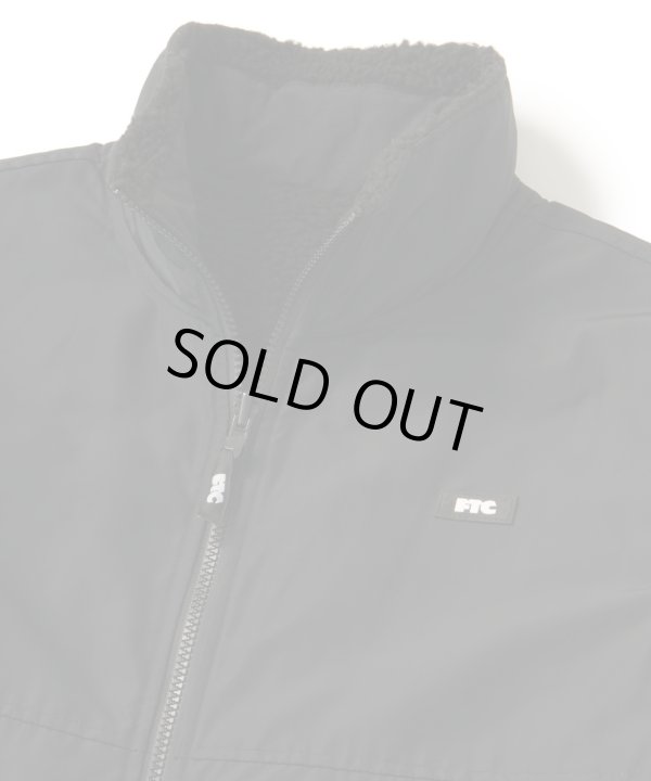 画像4: (店頭在庫分)  FTC/SHERPA FLEECE REVERSIBLE JACKET  BLACK