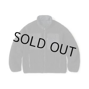 画像: (店頭在庫分)  FTC/SHERPA FLEECE REVERSIBLE JACKET  BLACK