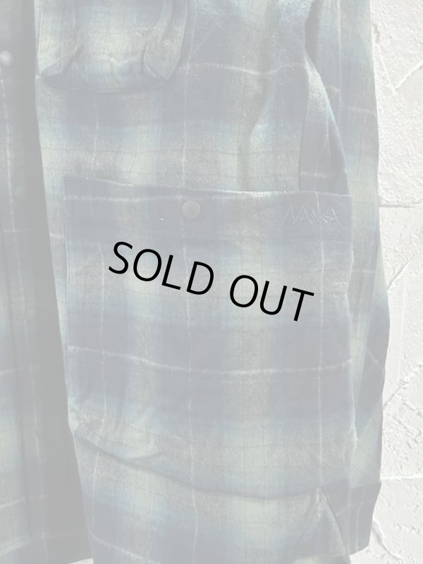 画像5: NANGA/FADE PLAID CAMP SHIRT  GREEN