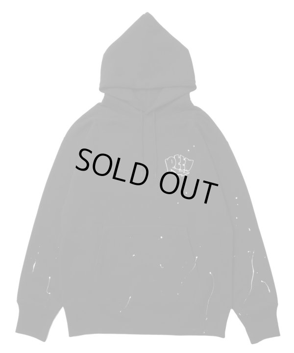 画像1: ROTTWEILER/RW PAINTED PARKA  BLACK