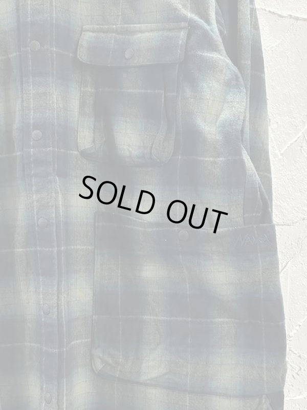 画像4: NANGA/FADE PLAID CAMP SHIRT  GREEN