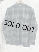 画像: NANGA/FADE PLAID CAMP SHIRT  GREEN