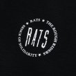 画像2: RATS/CROSS CUT HOODIE  BLACK